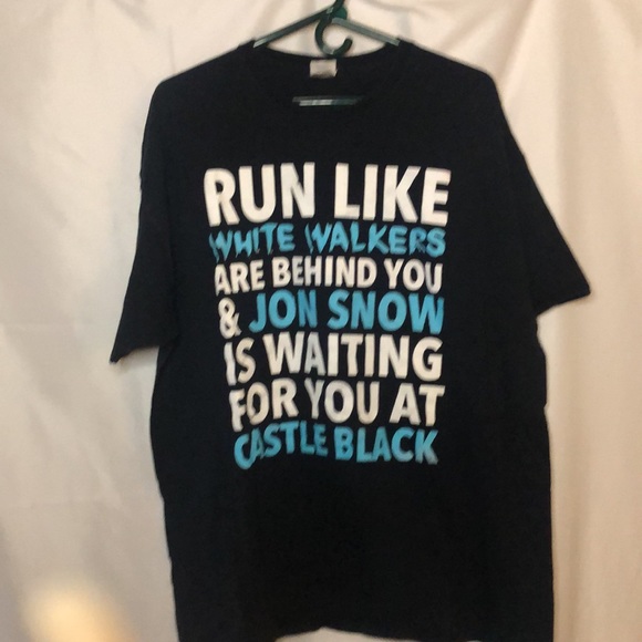 FRIIT OF THE LOOM black cotton short sleeve tee shirt. Size 2XL. Game of Thrones - Picture 6 of 6